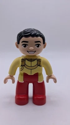 Disney Princesa Lego Duplo Príncipe Encantador Amarillo/Rojo Cenicienta Figura Individual Foto 1 de 4