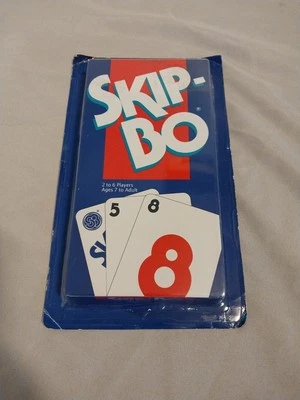 Vintage Mattel 1995 Skip-Bo Card Game New Sealed - Image 1 of 3