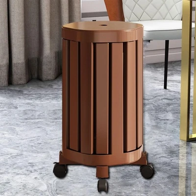 Stackable Stools Set with Wheels Coffee Table Practical Home Decor Space Saving - Image 1 of 4