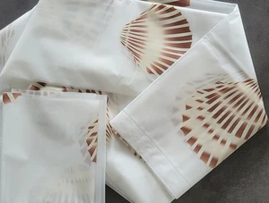 Shell brown braun Duschvorhang 180x200cm. 100% PEVA. 10.15239 REDUZIERT - Bild 1 von 6