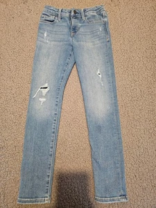 Gap Kids Girl Jeans Size 8 Super Skinny Adjustable Waiste - Picture 1 of 3