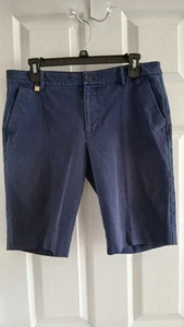 Lauren Ralph Lauren Navy Chino Shorts – Size 8 - Picture 1 of 7