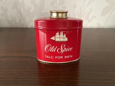 Vintage Old Spice Talkum For Men Gr. 175g Neu & Versiegelt Sehr guter Zustand - Bild 1 von 4