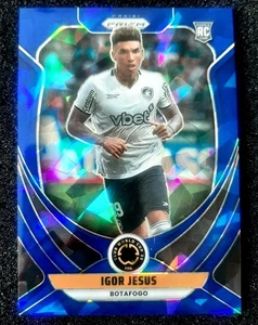 2025 Panini Prizm Club World Cup Igor Jesus RC Blue Ice Prizm #/175 Botafogo - Bild 1 von 3