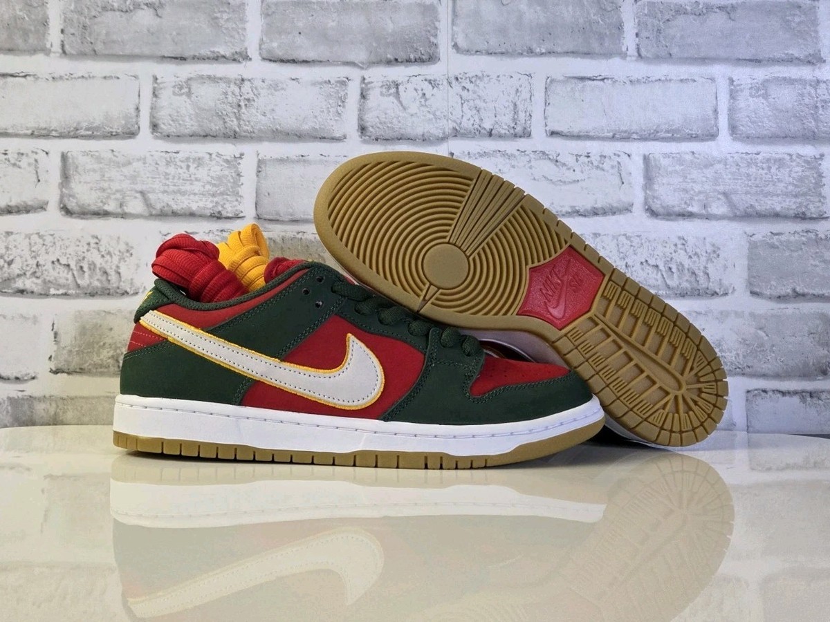 Nike SB Dunk Low Pro 'Seattle SuperSonics' Size 8 Men's FZ1287-300