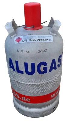 11kg Alu-Gasflaschen voll befüllt (Voll) Nur Abholung TÜV bis 2034 - Bild 1 von 2