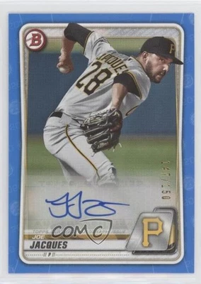 2020 Bowman Prospects Auto Blue /150 Joe Jacques #PA-JJ Auto - Image 1 of 2