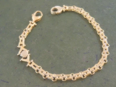 Bracelet or jaune 18 carats - Photo 1/4