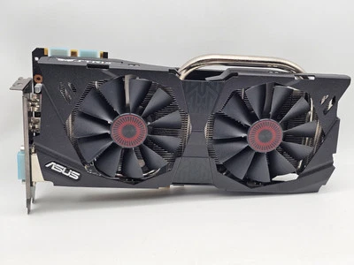 ASUS ROG STRIX GTX 970 4GB GDDR5 GRAPHICS CARD STRIX-GTX970-DC2OC-4GD5 - Image 1 of 4