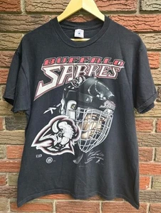 Vintage 1996 Buffalo Sabres Dominik Hasek NHL T Shirt AN51938 - Picture 1 of 2