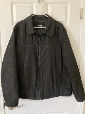 APT 9 Men's Full Zip Insulated Bomber-style Jacket Sz XL w/ Pockets Black - Image 1 of 4