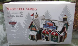 2012 Department 56 North Pole Series #4025277 CARS HOLIDAY DETAIL SHOP unbenutzt - Bild 1 von 1