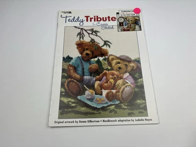 Leisure Arts Teddy Tribute Counted Cross Stitch Pattern 2R - Image 1 of 3