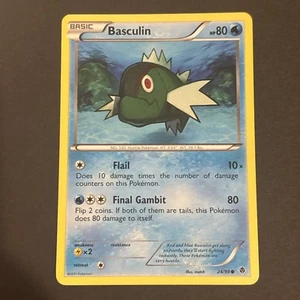 Basculin 24/98 Regular BW Emerging Powers Common Pokémon TCG LP 2011 - Picture 1 of 2
