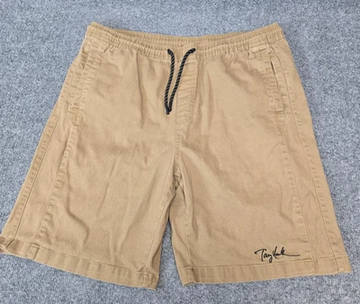 Pantalones Cortos Tony Hawk Para Hombres Caqui Cordón Cintura Elástica Chino Patín Elastizados Informales Foto 1 de 4