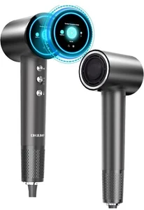 Secador de pelo iónico sin escobillas con pantalla 3 modos/3 calefacción/2 velocidades profesional - Imagen 1 de 8