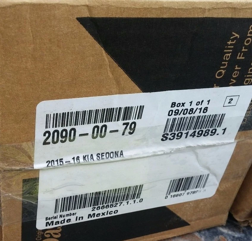 Cubierta Craft 2090-00-79-CC Dashmat-Cinder apto para Kia Sedona 15-16 Foto 1 de 1