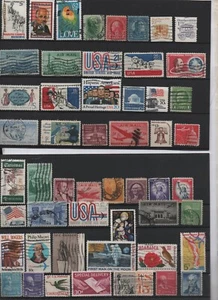 USA 67 X Marken bunte Mischung - Picture 1 of 2