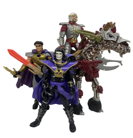 VINTAGE ACTION FIGURE LOT SKELETON WARRIORS 1994 LEG Playmates Toys Cover