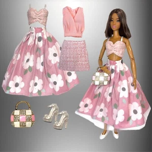 Eledoll Clothes Fashion Pack For 12” Fashion Doll FLORA - Picture 1 of 1