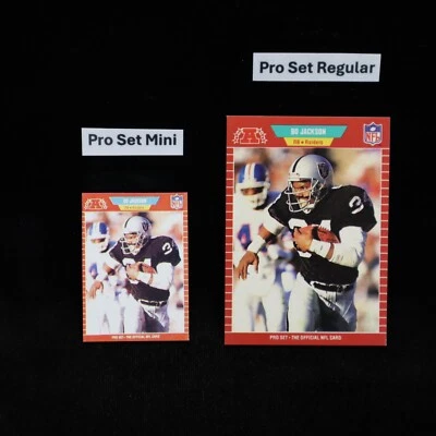 Bo Jackson Los Angeles Raiders Pro Set Mini 1989 #185... Ver descripción Foto 1 de 2