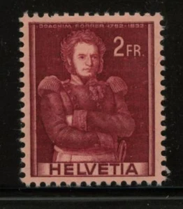 Svizzera 385 DP I, doppia goffratura, *, piega #d444 - Foto 1 di 1