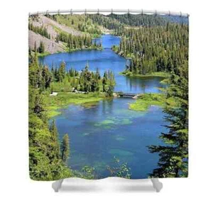 Twin Lakes - Shower Curtain - Picture 1 of 2