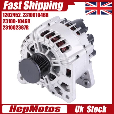 150AMP ALTERNATOR FOR VAUXHALL VIVARO MK2 & RENAULT TRAFIC MK3 1.6 2014-2020 UK - Image 1 of 4