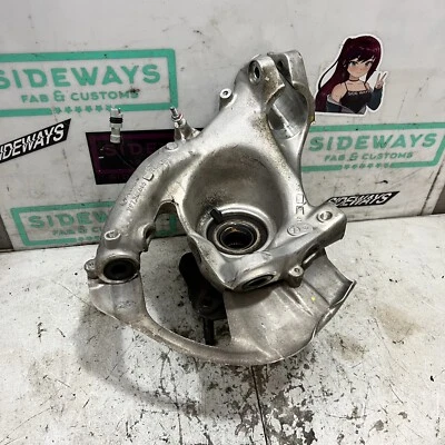 06-12 Porsche 911 997 nudillo de dirección delantero derecho C4 C4S buje de husillo vertical Foto 1 de 4