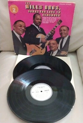 The Mills Bros. Songs You Love to Remember PTP 2008 (2) Vinyl LP Record Album - Image 1 of 4