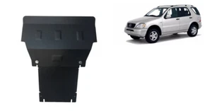 Protector de bajos de acero para motor compatible con Mercedes ML W163 - (1998-2005) - Imagen 1 de 9