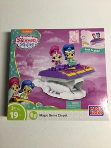 Mega Bloks Shimmer & Shine Magic Genie Carpet 19 Piece Building Set - Picture 1 of 2
