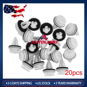 Clip de panel de puerta 20 piezas 51418224768 + anillo de sellado ajuste natural BMW E46 E82 E90 - Imagen 1 de 5