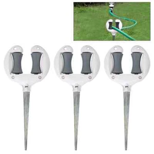 Hose Guide Nail Top Roller Soft Water Pipe Positioning Pointed Head Spike Holder - Picture 1 of 14