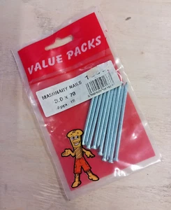 Pack of 10 Value Pack 3.0 x 70 Masonry Nails - Picture 1 of 2