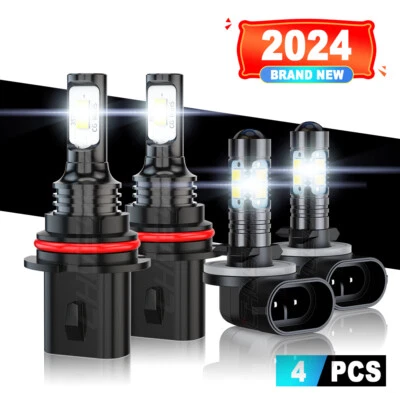 Faróis de LED combo lâmpadas de neblina para Dodge Dakota Durango 2001 2002 2003 - Imagem 1 de 4