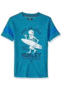Hurley Boys  Short Sleeve  Shirt Top Size  4 T NWT - Picture 1 of 2