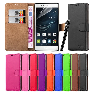 For Nokia 2/3/5/6/8 Phone Case Leather Wallet Book Flip Stand Cover - Image 1 of 4