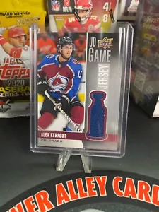 2019-2020 Upper Deck Alex Kerfoot Game Worn Jersey Patch No.GJ-KE Colorado - Picture 1 of 2