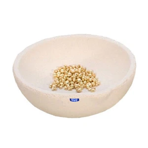 Melting Dish Crucible Casting 3" Dia 100 Dwt ITALIAN Ceramic A-1 Quality - Picture 1 of 4