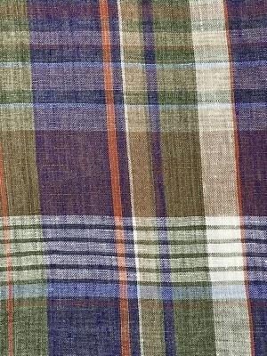 Мужская льняная рубашка Rue de Jardin St. Martin M с длинным рукавом в клетку - Изображение 1 из 4