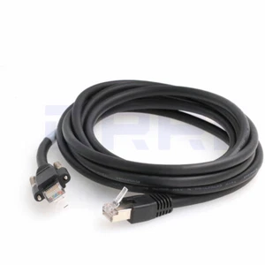 GigE Ethernet Cat 6 S/STP DrC RJ-45 horizontale Verriegelungsschrauben Kabel für Basler - Bild 1 von 6