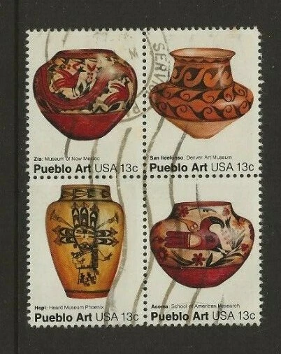 US Scott #1709 Block Fine/Very Fine Used Cat. Value $1.00             #318 - Image 1 of 1