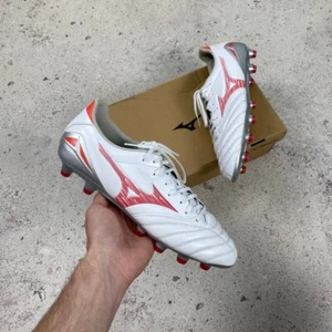 Botines de fútbol americano Mizuno MORELIA NEO IV PRO MD zapato FG/AG P1GA243460 US10.5 - Imagen 1 de 15