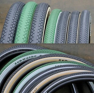 NOS 700x35/50 Schwalbe Century Bike TIRES 28" Vintage TOC Wood Wheel Bicycle 29" - Picture 1 of 50