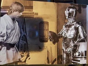 2013 Star Wars Galactic Files 2 Galactic Moments #GM-5 dos nuevos amigos casi nuevo-mt - Imagen 1 de 1