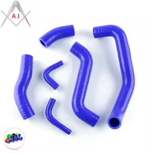 Kit de mangueras de refrigerante de radiador de silicona azul para KAWASAKI ZRX1200R ZRX12 2002-2007 - Imagen 1 de 8