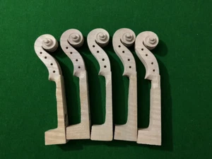1pcs 4/4 Violin Neck hand carved Flame maple Violin accessories Necks for violin - Picture 1 of 6