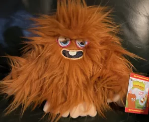 Peluche Vivid Spin Master Moshi Monster Furi 2011 marrón peludo criatura amapola raro - Imagen 1 de 5