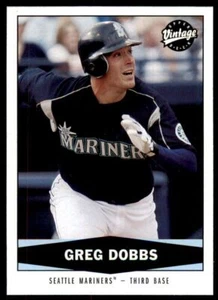 2004 Upper Deck Vintage Update Greg Dobbs Seattle Mariners. #469 - Picture 1 of 2